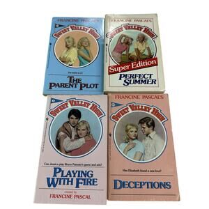 Sweet Valley High Book Lot - #3, #14, #67 + Perfect Summer Super Edition